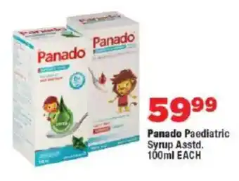 OK Foods Panado Paediatric Syrup Asstd. offer