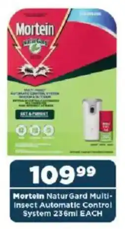 OK Foods Mortein NaturGard Multi-Insect Automatic Control System offer