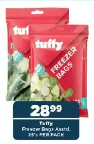 OK Foods Tuffy Freezer Bags Asstd. offer
