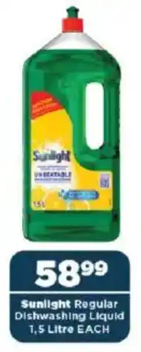 OK Foods Sunlight Regular Dishwashing Liquid offer