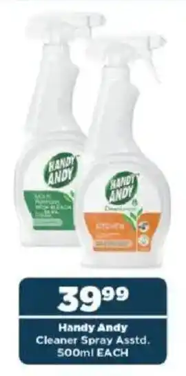 OK Foods Handy Andy Cleaner Spray Asstd. offer