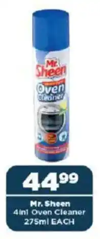 OK Foods Mr. Sheen 4in1 Oven Cleaner offer