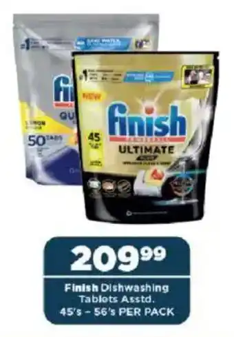 OK Foods Finish Dishwashing Tablets Asstd. offer