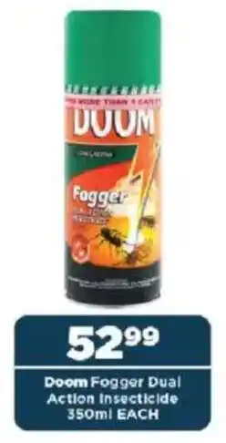 OK Foods Doom Fogger Dual Action Insecticide offer