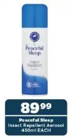 OK Foods Peaceful Sleep Insect Repellent Aerosol offer