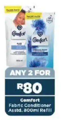 OK Foods Comfort Fabric Conditioner Asstd. Refill offer