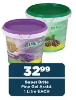 OK Foods Super Brite Pine Gel Asstd. offer
