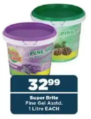 OK Foods Super Brite Pine Gel Asstd. offer