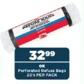 OK Foods OK Perforated Refuse Bags offer