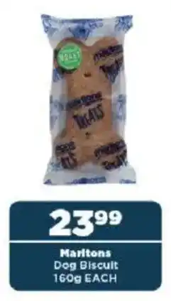 OK Foods Marltons Dog Biscuit offer