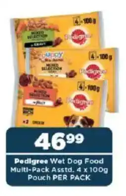 OK Foods Pedigree Wet Dog Food Multi-Pack Asstd. Pouch offer
