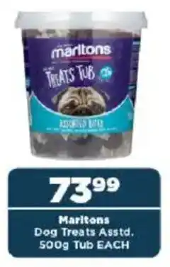 OK Foods Marltons Dog Treats Asstd. Tub offer