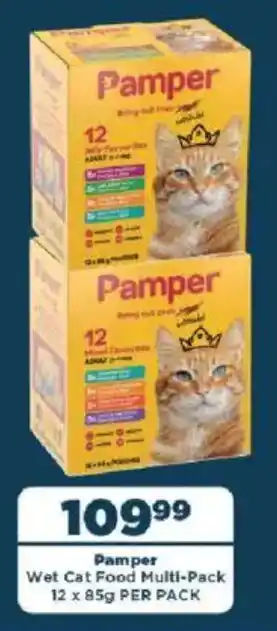 OK Foods Pamper Wet Cat Food Multi-Pack offer