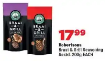OK Foods Robertsons Braai & Grill Seasoning Asstd. offer