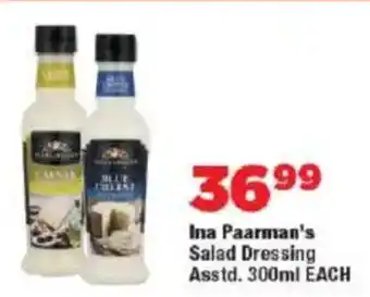 OK Foods Ina Paarman's Salad Dressing Asstd. offer