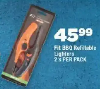 OK Foods Fit BBQ Refillable Lighters offer