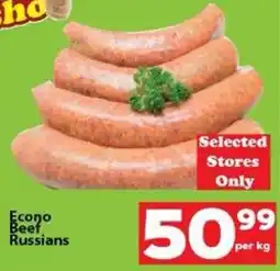 Check Save Econo Beef Russians offer