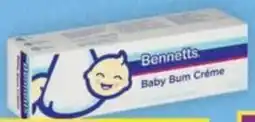 Shoprite Bennetts baby bum créme offer