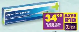 Shoprite Medirite digital thermometer offer