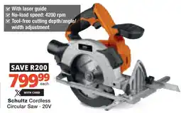 Checkers Hyper Schultz Cordless Circular Saw offer