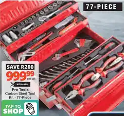 Checkers Hyper Pro Tools Carbon Steel Tool Kit offer