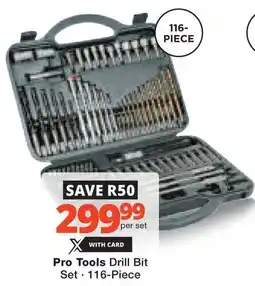Checkers Hyper Pro Tools Drill Bit Set offer