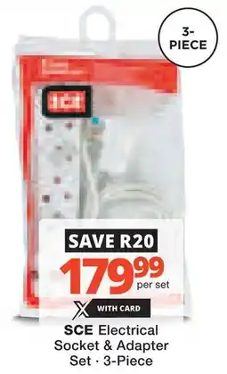 Checkers Hyper SCE Electrical Socket & Adapter Set offer