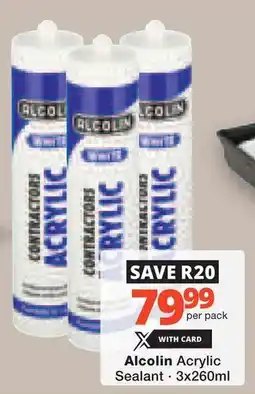 Checkers Hyper Alcolin Acrylic Sealant offer