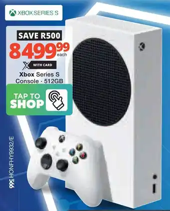 Checkers Hyper Xbox Series S Console offer