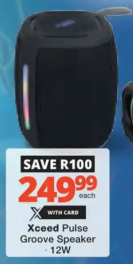 Checkers Hyper Xceed Pulse Groove Speaker offer