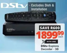 Checkers Hyper DStv Explora Decoder offer