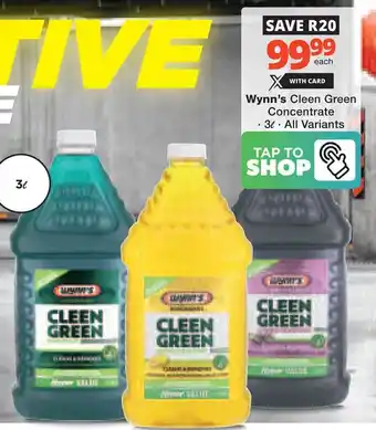 Checkers Hyper Wynn's Cleen Green Concentrate offer