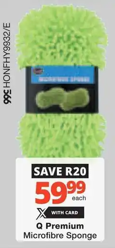 Checkers Hyper Q Premium Microfibre Sponge offer