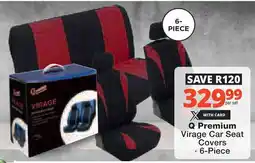 Checkers Hyper Q Premium Virage Car Seat Covers offer
