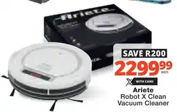 Checkers Hyper Ariete Robot X Clean Vacuum Cleaner offer