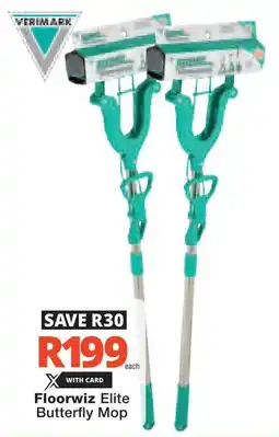 Checkers Hyper Floorwiz Elite Butterfly Mop offer