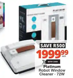 Checkers Hyper Platinum Robot Window Cleaner offer