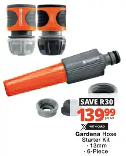 Checkers Hyper Gardena Hose Starter Kit offer