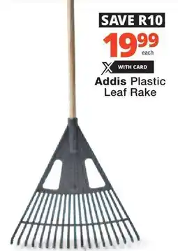 Checkers Hyper Addis Plastic Leaf Rake offer