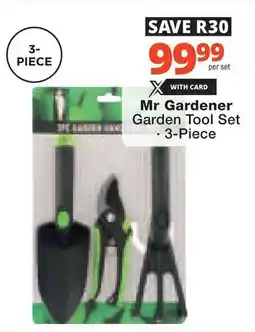 Checkers Hyper Mr Gardener Garden Tool Set offer