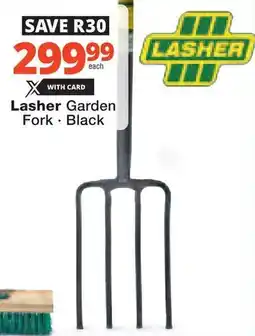 Checkers Hyper Lasher Garden Fork offer