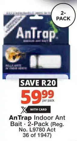 Checkers Hyper AnTrap Indoor Ant Bait offer