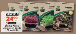 Checkers Hyper Starke Ayres Microgreen Seeds offer