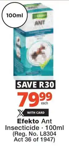 Checkers Hyper Efekto Ant Insecticide offer