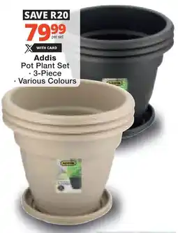Checkers Hyper Addis Pot Plant Set offer