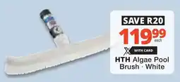 Checkers Hyper HTH Algae Pool Brush White offer