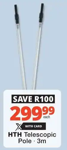 Checkers Hyper HTH Telescopic Pole offer
