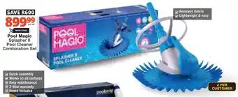 Checkers Hyper Pool Magic Splasher II Pool Cleaner Combination Set offer