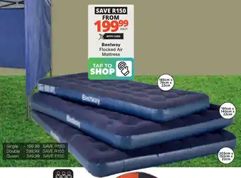 Checkers Hyper Bestway Flocked Air Mattress offer