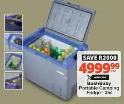Checkers Hyper BushBaby Portable Camping Fridge offer